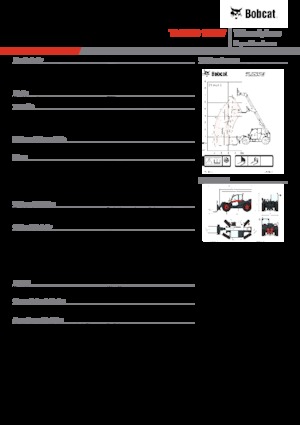 Teleskopické manipulátory Bobcat TL35.70 100 IV