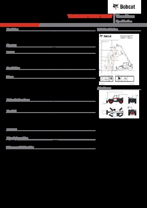 Teleskopické manipulátory Bobcat TL38.70HF 130 IV