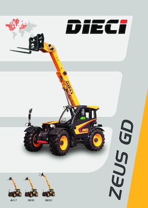 Teleskopické manipulátory Dieci Zeus 38.10