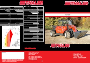 Teleskopické manipulátory Thaler 48 T 18
