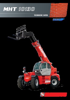 Teleskopické manipulátory Manitou MHT 10130