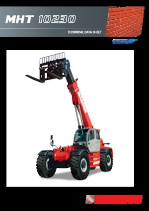 Teleskopické manipulátory Manitou MHT 10230