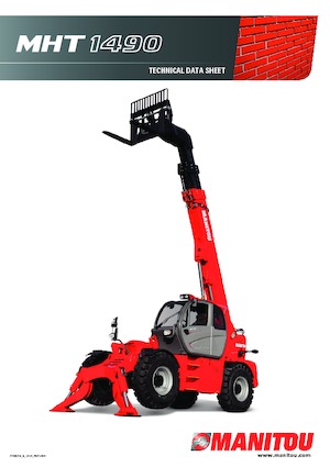 Teleskopické manipulátory Manitou MHT 1490