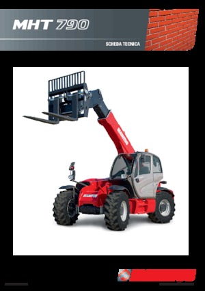 Teleskopické manipulátory Manitou MHT 790