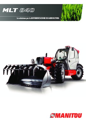 Teleskopické manipulátory Manitou MLT 840-145 PS