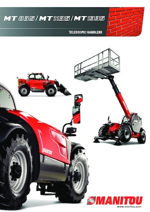 Teleskopické manipulátory Manitou MT 1335 H easy
