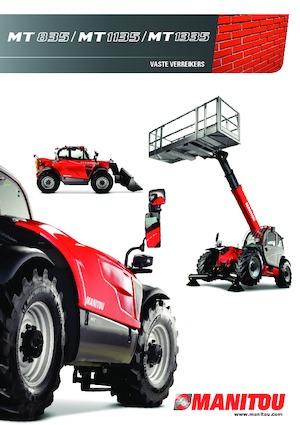 Teleskopické manipulátory Manitou MT 1335 easy