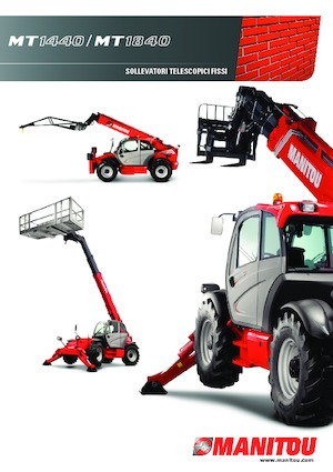 Teleskopické manipulátory Manitou MT 1840 A