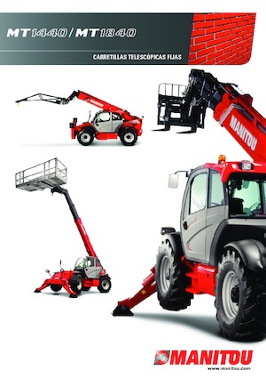 Teleskopické manipulátory Manitou MT 1840 easy