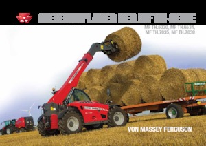 Teleskopické manipulátory Massey Ferguson TH.7035