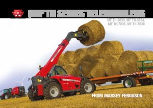 Teleskopické manipulátory Massey Ferguson TH.7035