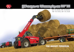 Teleskopické manipulátory Massey Ferguson TH.7035