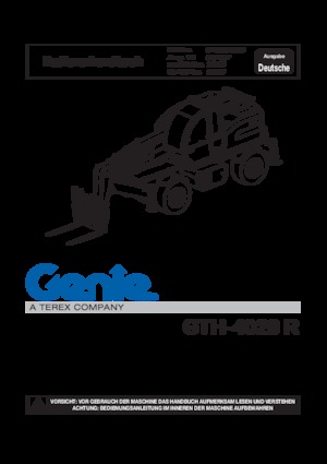 Teleskopické nakladače s horní konstrukcí Genie GTH 4020 R