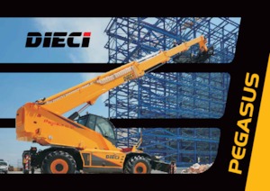 Teleskopické nakladače s horní konstrukcí Dieci Pegasus 40.25