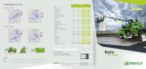Teleskopické nakladače s horní konstrukcí Merlo Roto 40.18