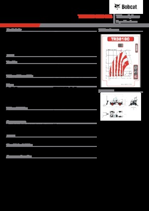 Teleskopické nakladače s horní konstrukcí Bobcat TR38160EVO IIIB