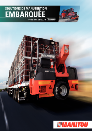 Závěsné teleskopické vysokozdvižné vozíky Manitou TMT 25 S