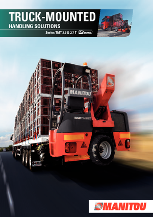 Závěsné teleskopické vysokozdvižné vozíky Manitou TMT 25 S
