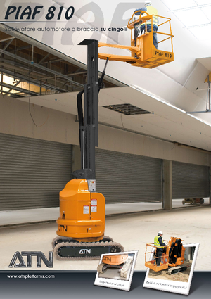 Sloupové pracovní plošiny ATN Piaf 810