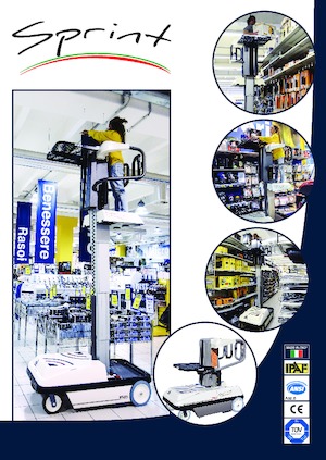 Sloupové pracovní plošiny Bravi Sprint