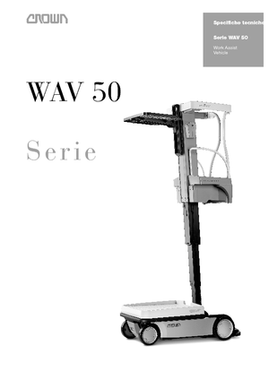 Sloupové pracovní plošiny Crown Wav 50-118