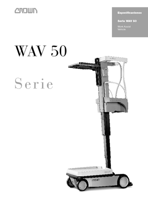 Sloupové pracovní plošiny Crown Wav 50-118