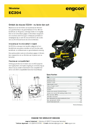 Tiltrotátory engcon EC204
