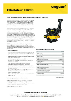 Tiltrotátory engcon EC206
