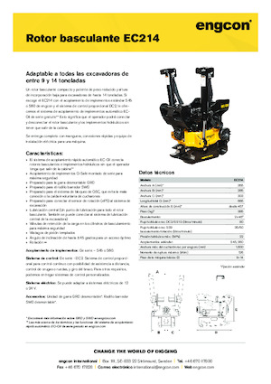 Tiltrotátory engcon EC214