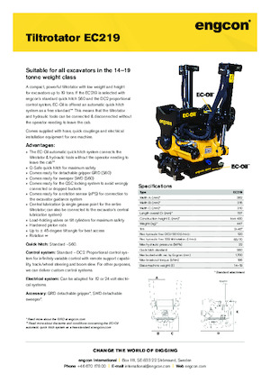 Tiltrotátory engcon EC219
