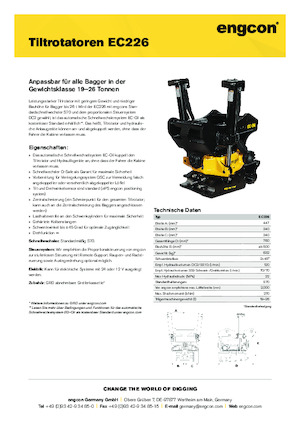 Tiltrotátory engcon EC226