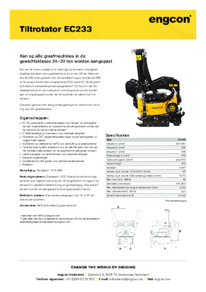 Tiltrotátory engcon EC233