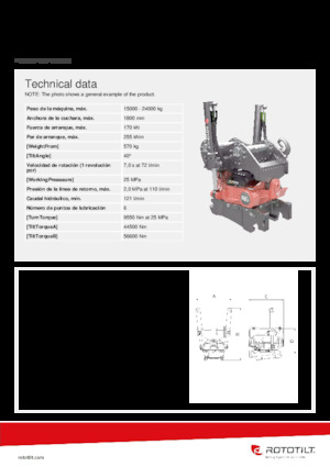 Tiltrotátory Rototilt® R6 SL