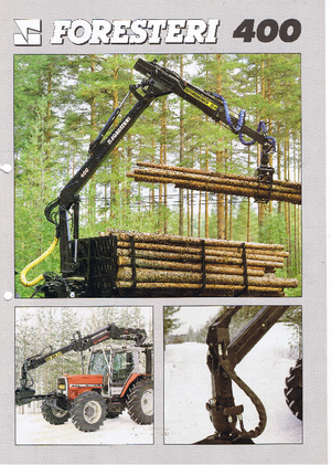 Lesnické jeřáby Foresteri 400-2