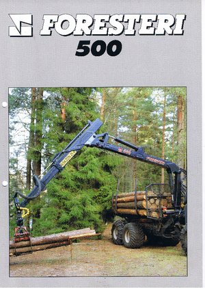Lesnické jeřáby Foresteri 500-1