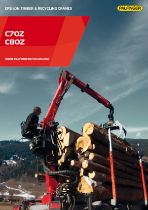 Lesnické jeřáby Epsilon C 80 Z 73