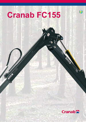 Lesnické jeřáby Cranab FC 155/7.5