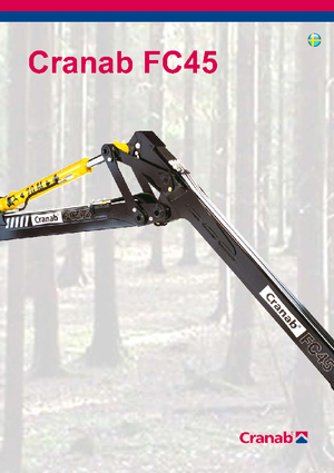 Lesnické jeřáby Cranab FC 45 DT