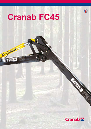 Lesnické jeřáby Cranab FC 45 DT