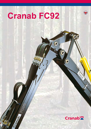 Lesnické jeřáby Cranab FC 92 Combi