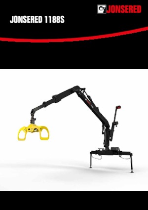 Lesnické jeřáby Jonsered J 1188S 83