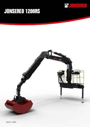 Lesnické jeřáby Jonsered J 1200RS 89