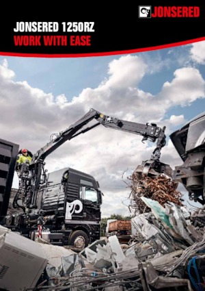 Lesnické jeřáby Jonsered J 1250RZ 79