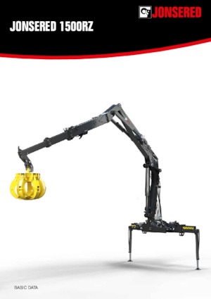 Lesnické jeřáby Jonsered J 1500RZ 95