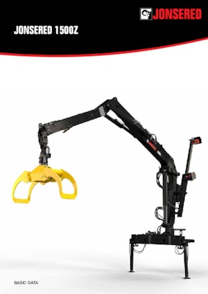 Lesnické jeřáby Jonsered J 1500Z 80