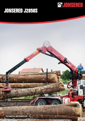 Lesnické jeřáby Jonsered 2850 S 97 