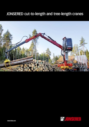 Lesnické jeřáby Jonsered 2990 SR 137 