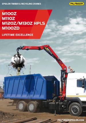 Lesnické jeřáby Epsilon M 120 Z 96