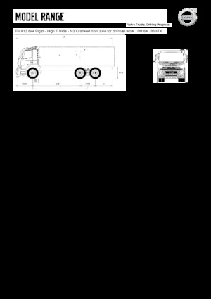 Tuhé podvozky Volvo Trucks FMX13.420 6x4 Rigid - High T Ride