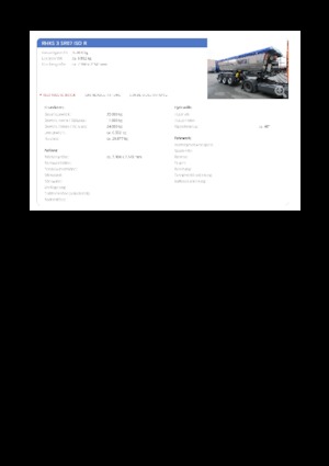 Sklápěcí návěsy Reisch RHKS-3-SR07 ISO-R